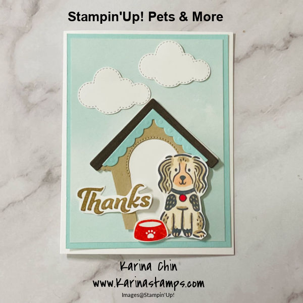 Discover the Joy of Card Making using the Pets & More stamp set!