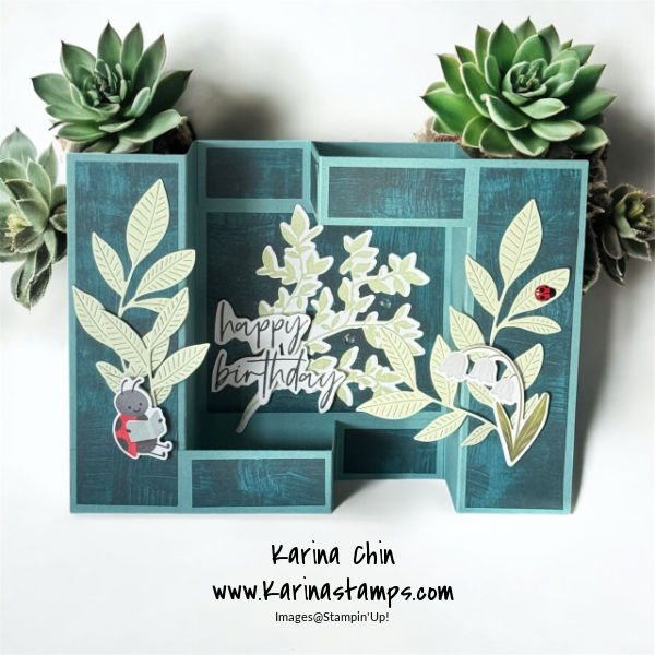 Fancy Fold Video Card Tutorial Using the Nature’s Symphony Bundle