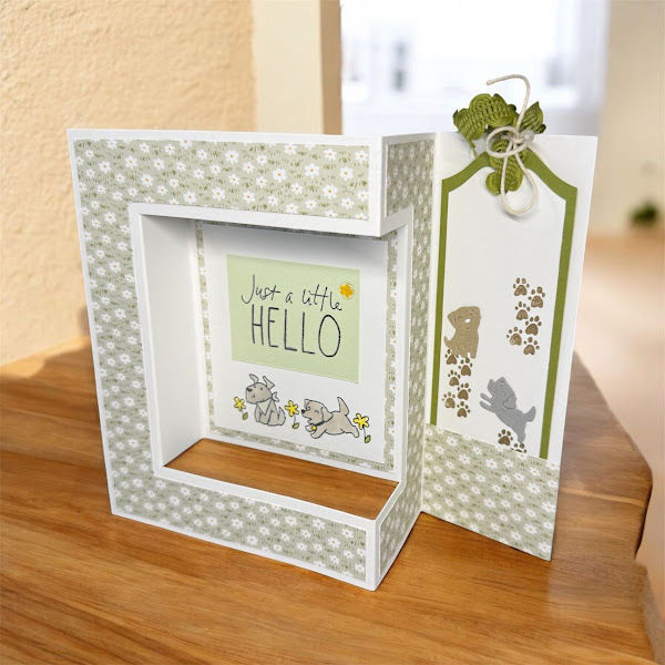Wait… This Card Has a Hidden Bookmark?! | Fancy Fold Card with Stampin’Up! Cutest Crew Bundle