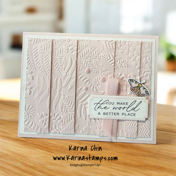 Eclipse Technique Card with NEW 2026–2028 In Colors + Stampin’Up Fern & Flora Bundle