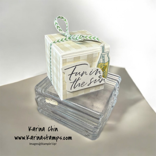 Quick & Easy No-Glue Gift Box with the Summer Happiness Bundle