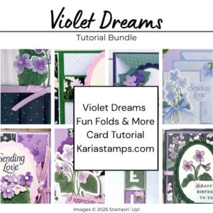 Violet Dreams Fun Folds PDF Tutorial Collection